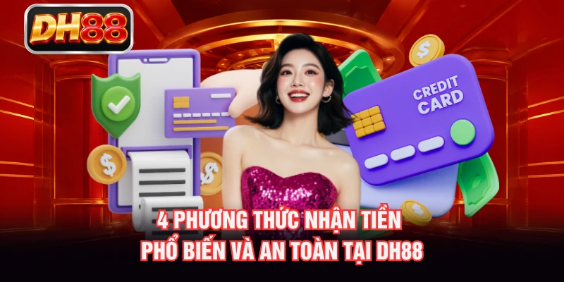 4 phương thức nhận tiền phổ biến và an toàn tại DH88
