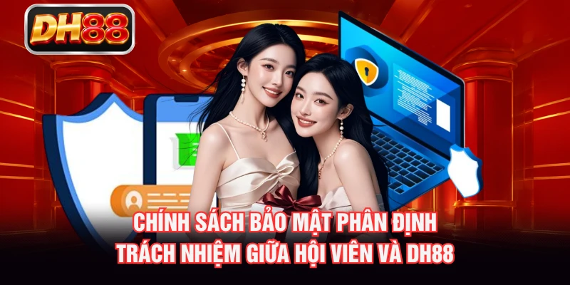 Chính sách bảo mật phân định trách nhiệm giữa hội viên và DH88