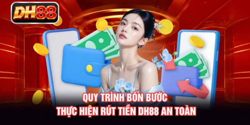 Quy trình bốn bước thực hiện rút tiền DH88 an toàn