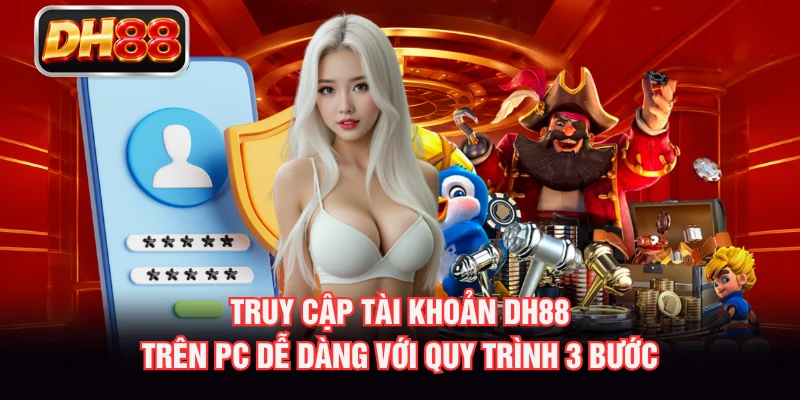 Truy cập tài khoản DH88 trên PC dễ dàng với quy trình 3 bước